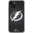 NHL Tampa Bay Lightning Black Background iPhone 13 Mini Clear Case