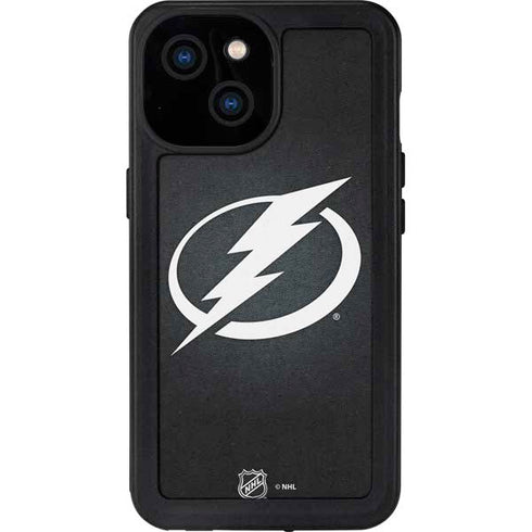 NHL Tampa Bay Lightning Black Background iPhone 13 Mini Waterproof Case