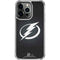 NHL Tampa Bay Lightning Black Background iPhone 13 Pro Clear Case