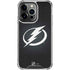 NHL Tampa Bay Lightning Black Background iPhone 13 Pro Clear Case