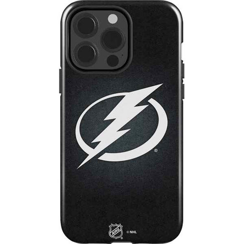 NHL Tampa Bay Lightning Black Background iPhone 13 Pro Impact Case