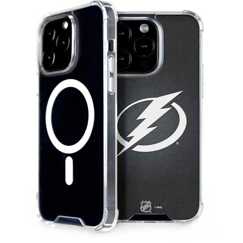 NHL Tampa Bay Lightning Black Background iPhone 13 Pro MagSafe Case