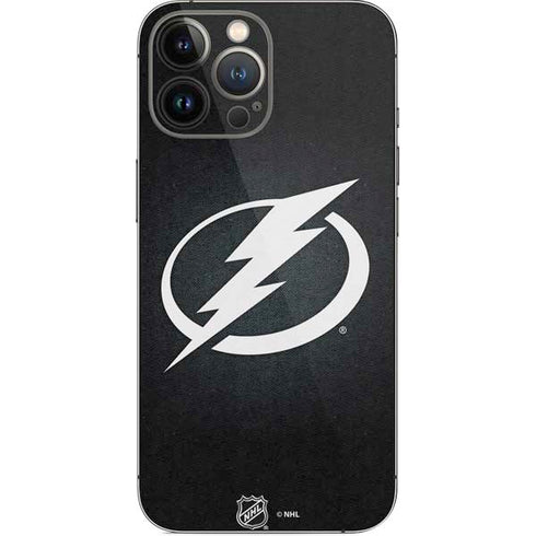 NHL Tampa Bay Lightning Black Background iPhone 13 Pro Max Skin