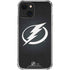 NHL Tampa Bay Lightning Black Background iPhone 14 Clear Case