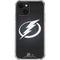 NHL Tampa Bay Lightning Black Background iPhone 14 Plus Clear Case