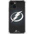 NHL Tampa Bay Lightning Black Background iPhone 14 Plus Clear Case