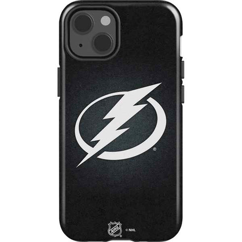 NHL Tampa Bay Lightning Black Background iPhone 14 Impact Case