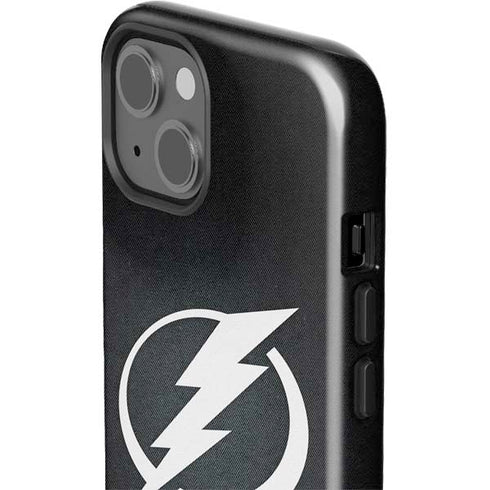 NHL Tampa Bay Lightning Black Background iPhone 15 Impact Case
