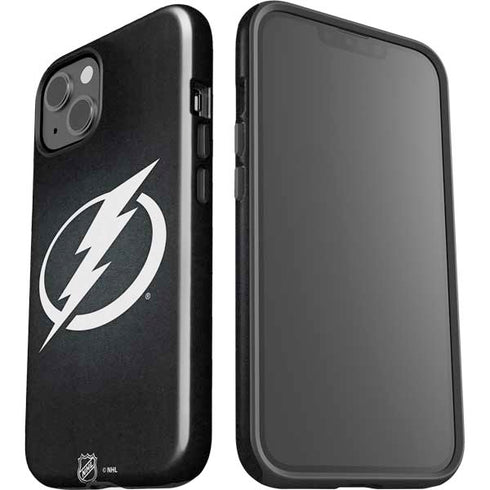 NHL Tampa Bay Lightning Black Background iPhone 15 Impact Case