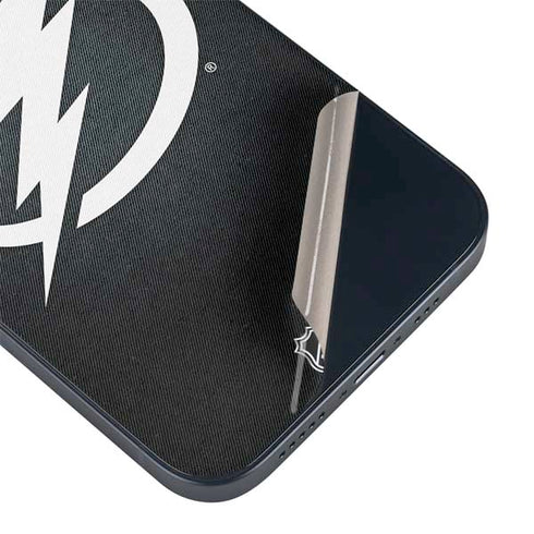 NHL Tampa Bay Lightning Black Background iPhone 14 Plus Skin