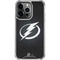 NHL Tampa Bay Lightning Black Background iPhone 15 Pro Clear Case