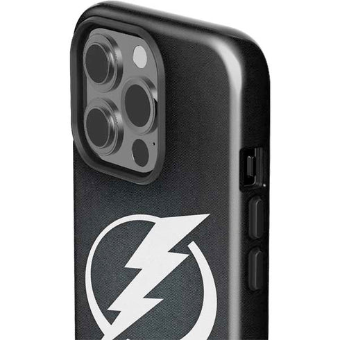 NHL Tampa Bay Lightning Black Background iPhone 15 Pro Impact Case