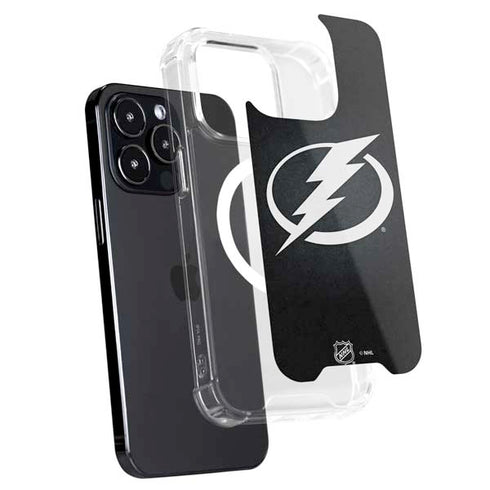 NHL Tampa Bay Lightning Black Background iPhone 15 Pro MagSafe Case
