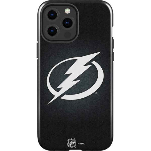 NHL Tampa Bay Lightning Black Background iPhone 15 Pro Max Impact Case