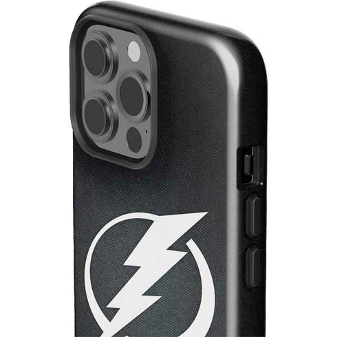 NHL Tampa Bay Lightning Black Background iPhone 15 Pro Max Impact Case