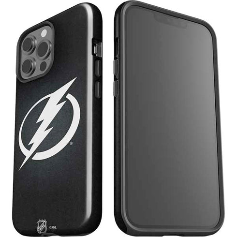 NHL Tampa Bay Lightning Black Background iPhone 15 Pro Max Impact Case