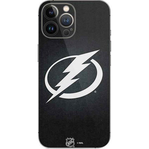 NHL Tampa Bay Lightning Black Background iPhone 14 Pro Max Skin