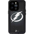 NHL Tampa Bay Lightning Black Background iPhone 14 Pro Waterproof Case