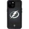 NHL Tampa Bay Lightning Black Background iPhone 15 Waterproof Case