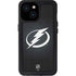 NHL Tampa Bay Lightning Black Background iPhone 15 Waterproof Case