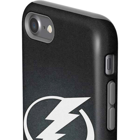 NHL Tampa Bay Lightning Black Background iPhone SE (2nd & 3rd Gen) Pro Case