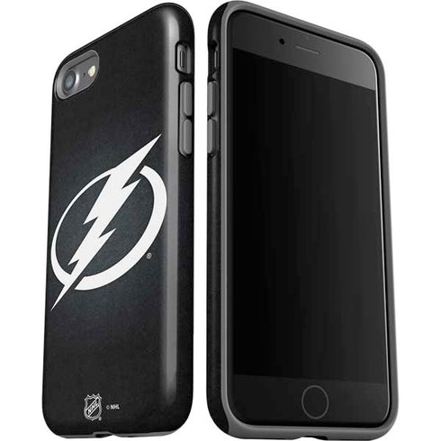 NHL Tampa Bay Lightning Black Background iPhone SE (2nd & 3rd Gen) Pro Case