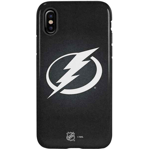 NHL Tampa Bay Lightning Black Background iPhone X Pro Case