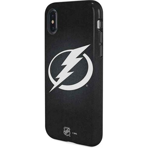 NHL Tampa Bay Lightning Black Background iPhone X Pro Case
