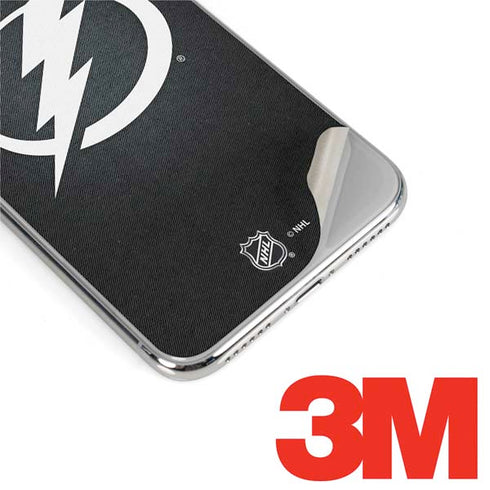 NHL Tampa Bay Lightning Black Background iPhone X Skin