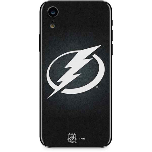 NHL Tampa Bay Lightning Black Background iPhone XR Skin