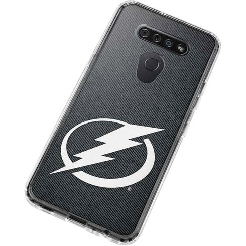 NHL Tampa Bay Lightning Black Background LG K51/Q51 Clear Case