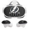NHL Tampa Bay Lightning Black Background Meta Quest 3 Skin