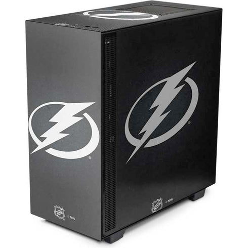 NHL Tampa Bay Lightning Black Background NZXT H510 Compact ATX Mid-Tower Case Skin