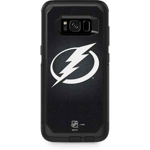 NHL Tampa Bay Lightning Black Background Otterbox Commuter Galaxy Skin