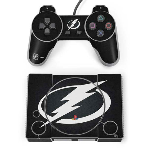 NHL Tampa Bay Lightning Black Background PlayStation Classic Bundle Skin