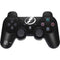 NHL Tampa Bay Lightning Black Background PS3 Dual Shock wireless controller Skin