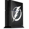 NHL Tampa Bay Lightning Black Background PS4 Console Skin