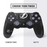 NHL Tampa Bay Lightning Black Background PS4 Controller Skin