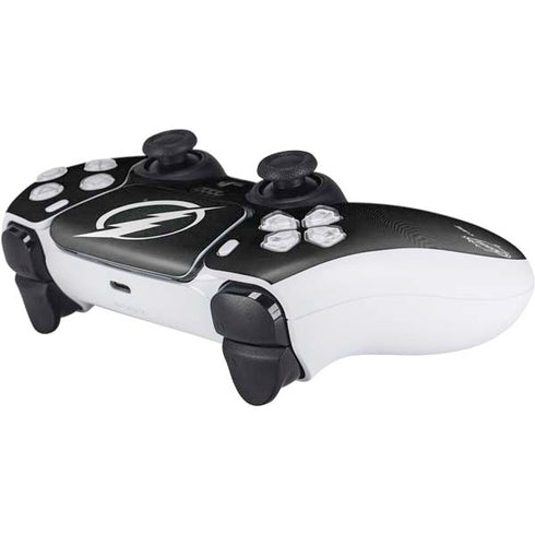 NHL Tampa Bay Lightning Black Background PS5 Controller Skin
