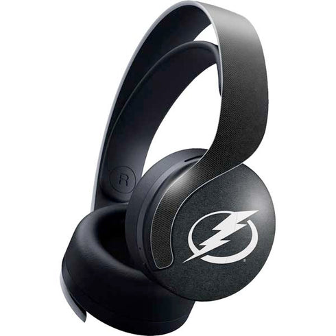 NHL Tampa Bay Lightning Black Background PULSE 3D Wireless Headset for PS5 Skin