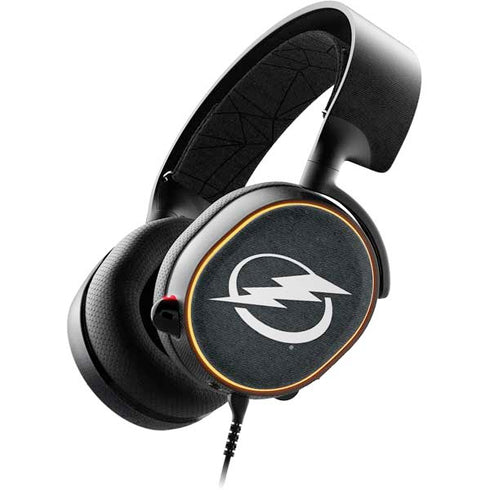 NHL Tampa Bay Lightning Black Background SteelSeries Arctis 5 Skin