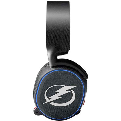 NHL Tampa Bay Lightning Black Background SteelSeries Arctis 5 Skin