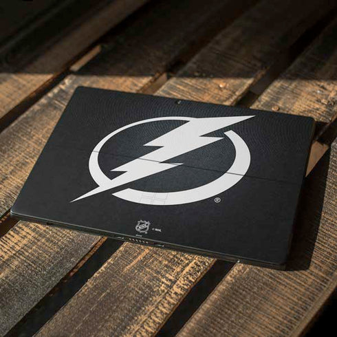 NHL Tampa Bay Lightning Black Background Surface Pro 7 Skin