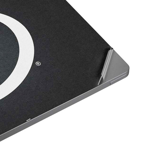 NHL Tampa Bay Lightning Black Background Universal Laptop 12in (9.8 x 6.8in) Skin