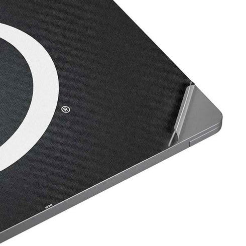 NHL Tampa Bay Lightning Black Background Universal Laptop 15in (12.2 x 8.8in) Skin