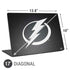 NHL Tampa Bay Lightning Black Background Universal Laptop 17in (13.8 x 10in) Skin