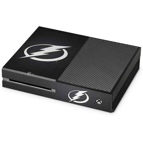 NHL Tampa Bay Lightning Black Background Xbox One Console Skin