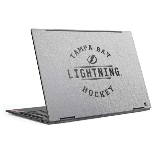 NHL Tampa Bay Lightning Black Text HP Envy Skin