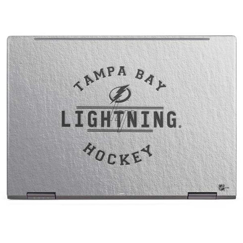 NHL Tampa Bay Lightning Black Text HP Envy Skin