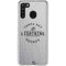 NHL Tampa Bay Lightning Black Text Galaxy A21 Clear Case